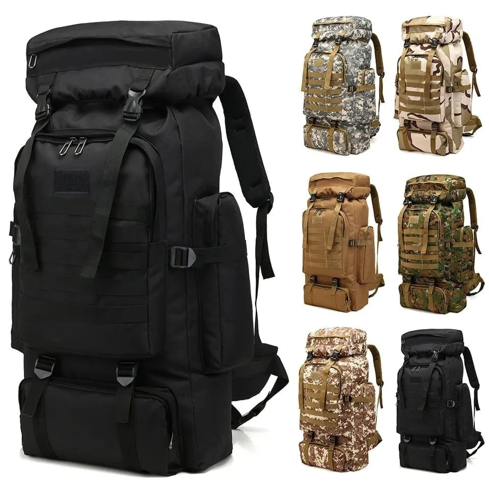 Mochila de Camping Tática de 80 litros