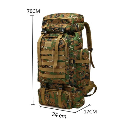 Mochila de Camping Tática de 80 litros