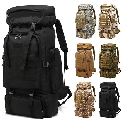 Mochila de Camping Tática de 80 litros