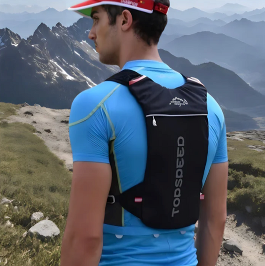 Mochila de Hidratação com Bexiga 2L - Colete Leve e Respirável