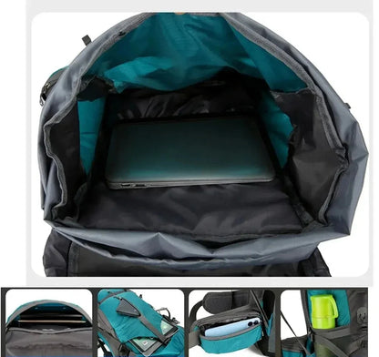 Mochila Impermeável + Capa de Chuva