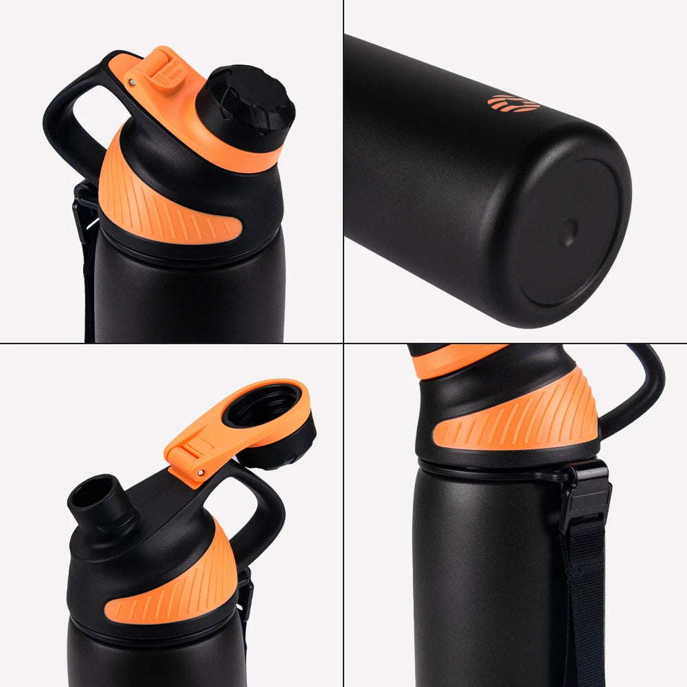 Garrafa Térmica - Aço Inox com Tampa Magnética